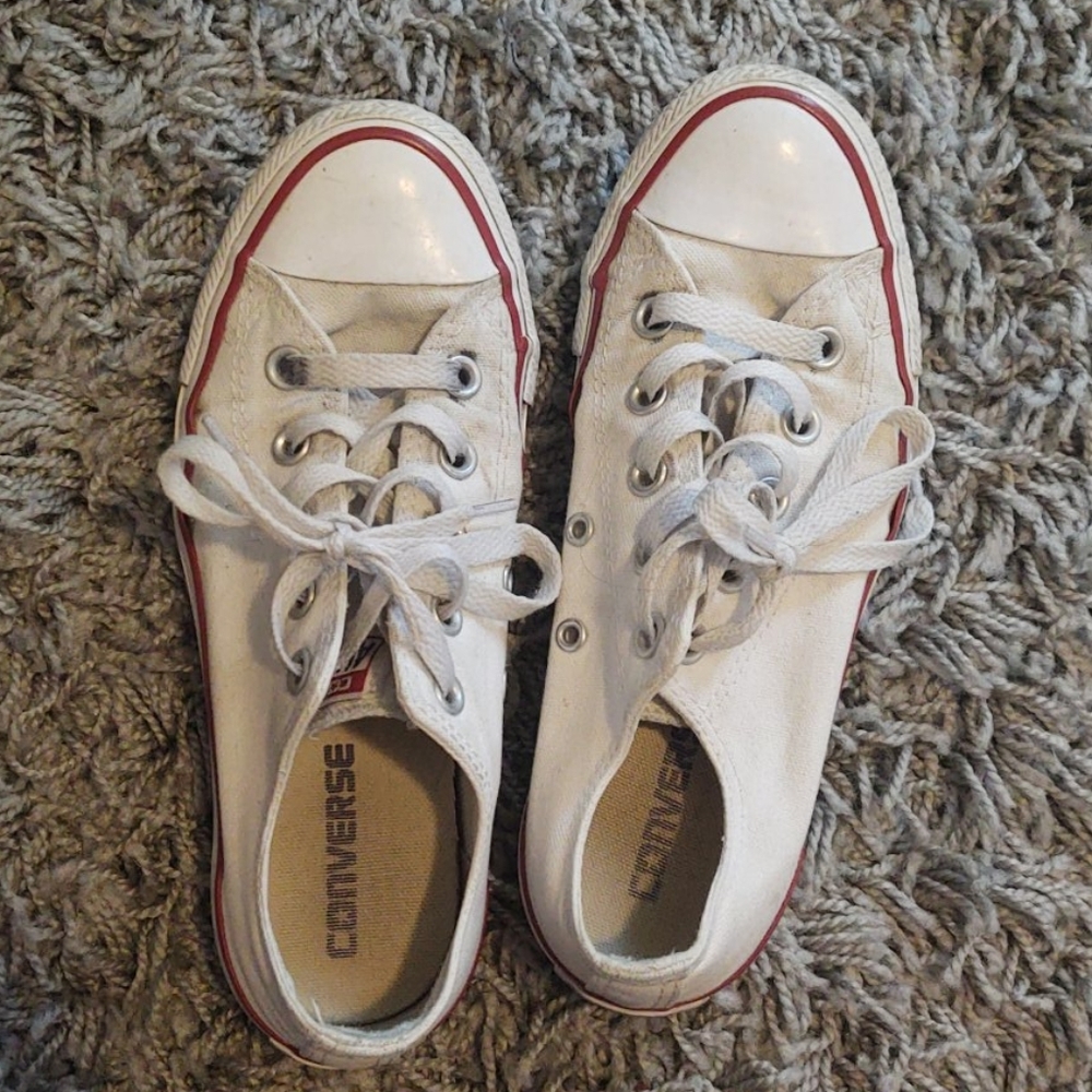 White Converse